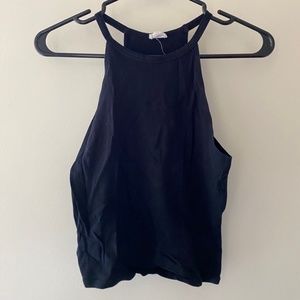 Garage halter top